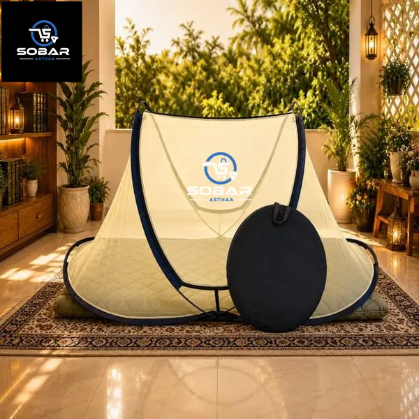Pop Up Folding Moshari Single Nouka Moshari 3.5/7.5 Feet - Image 2
