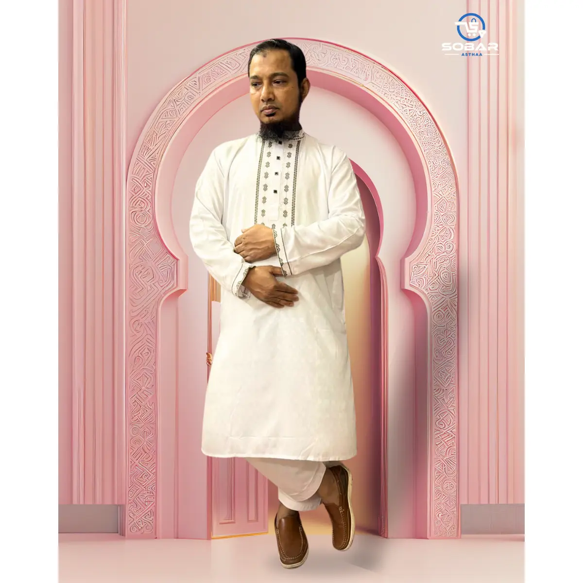 New White Color Panjabi Collection - Image 3